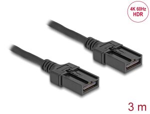 DeLOCK HDMI Automotive Kabel HDMI-E Stecker auf HDMI-E Stecker 3 m 4K 60 Hz