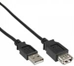 DeLOCK 83401 USB Kabel USB 2.0 0,5 m USB A Schwarz
