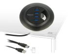 DeLOCK 62868 Schnittstellen-Hub USB 3.2 Gen 1 (3.1 Gen 1) Type-A 5000 Mbit/s Schwarz