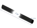 DELOCK Schrumpfschlauch 1 m x 8 mm schwarz