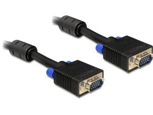 DeLOCK 1m VGA Cable VGA-Kabel VGA (D-Sub) Schwarz