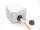 DeLOCK LWL Einbaubuchse LC Duplex zu LC Duplex mit Verschlusskappe Singlemode IP68 staub- und wasserdicht