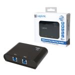 LogiLink UA0216 Schnittstellen-Hub USB 3.2 Gen 1 (3.1 Gen 1) Type-B 5000 Mbit/s Schwarz