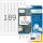 HERMA Ablösbare Etiketten A4 25.4x10 mm weiß Movables/ablösbar Papier matt 4725 St.