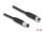 DeLOCK M8 4 Pin Kabel A-kodiert Stecker zu Buchse PUR (TPU) 5 m