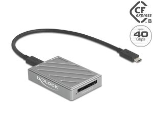DELOCK 40 Gbps USB Type-C Card Reader für CFexpress Typ B