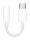 Apple MW2Q3ZM/A Audio-Kabel USB-C 3.5mm Weiß