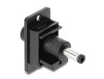 DELOCK Panel Mount DC 5,5x2,1mm Bu. zu DC 5,5x2,5mm stecker
