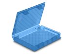 DELOCK Schutzbox für 2.5" HDD / SSD blau