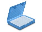 DELOCK Schutzbox für 2.5" HDD / SSD blau