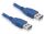 DeLOCK Cable USB 3.0-A male/male USB Kabel 1,5 m USB A 5 Gbit/s Blau