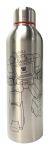 Thumbs Up 5056563717751 Trinkflasche Tägliche Nutzung 700 ml Edelstahl Schwarz, Edelstahl