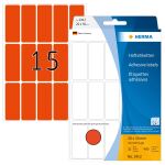 HERMA Vielzwecketiketten 20x50 mm rot Papier matt Handbeschriftung 480 St.