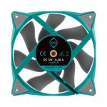 Iceberg Thermal IceGALE Computergehäuse Ventilator 12 cm Türkis 1 Stück(e)