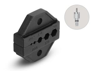 DELOCK Pressprofileinsatz IV für Crimpzange 90528, 90527