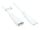 Alcasa P0870-W020 Stromkabel Weiß 2 m C8-Koppler C7-Koppler