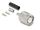 DeLOCK TNC Stecker zum Crimpen RG-174 / RG-316 mit passendem Schrumpfschlauch
