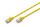 Digitus CAT 6A F-FTP Slim Patchkabel, 0,5m, Gelb