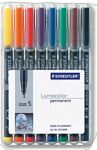 Staedtler 313 WP8 Permanent-Marker Schwarz, Blau, Braun,...