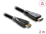 DELOCK HDMI Kabel Ethernet A -> A St/St 2.00m Premium