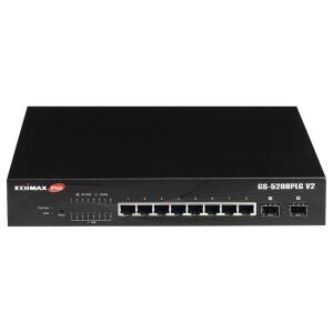 EDIMAX Switch Pro 8x GE GS-5208PLG V2 POE