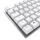 CHERRY KC 200 MX Tastatur Universal USB QWERTZ Deutsch Silber, Weiß