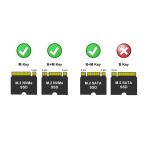 LC-Power LC-M2-C-MULTI-2 Speicherlaufwerksgehäuse SSD-Gehäuse Anthrazit M.2