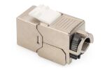 Digitus CAT 6A Keystone Modul, geschirmt mit intelligentem Kabelmanager, Set (24 Stück)