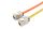 Digitus CAT 6A Keystone Modul, geschirmt mit intelligentem Kabelmanager, Set (24 Stück)