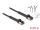 DELOCK RJ45 Slim Netzwerkkabel Cat.6A U/FTP winkelbar 0,25m