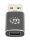 Manhattan 153980 Kabeladapter USB A USB C Schwarz