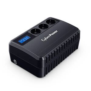 CyberPower LCD Line-Interactive USV 650VA/360WLCD, AVR, USB, Ausgang (3) Schuko
