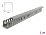 DELOCK Verdrahtungskanal 40 x 40 mm - Länge 1 m grau