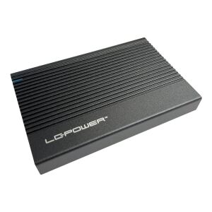 LC-Power LC-25U3-C Speicherlaufwerksgehäuse HDD / SSD-Gehäuse Schwarz 2.5"