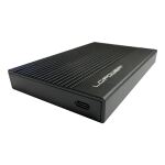 LC-Power LC-25U3-C Speicherlaufwerksgehäuse HDD / SSD-Gehäuse Schwarz 2.5"