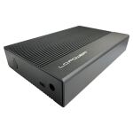 LC-Power LC-25U3-C Speicherlaufwerksgehäuse HDD / SSD-Gehäuse Schwarz 2.5"