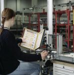 Durable VARIO Dokumentenanzeige-Karussell Tisch/Bank Porträt A4
