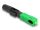 DeLOCK LWL Schnellverbinder SC Simplex Stecker APC feldkonfektionierbar