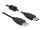 DeLOCK 5m, 2xUSB 2.0-A USB Kabel USB 2.0 USB A 0,48 Gbit/s Schwarz