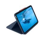 Logitech 920-011191 Tastatur für Mobilgeräte QWERTZ Deutsch Smart Connector Blau