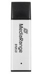MediaRange MR1904 USB-Stick 512 GB USB Typ-A 3.2 Gen 1 (3.1 Gen 1) Schwarz, Silber
