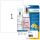 HERMA Etiketten transparent glasklar A4 210x297 mm transparent klar Folie glänzend 25 St.