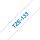 Brother TZE-133 Etiketten erstellendes Band Blau auf transparent