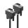 ALOGIC Display Accessories VGA-Kabel 2 m VGA (D-Sub) SVGA Schwarz