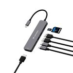 Verbatim 32158 Schnittstellen-Hub USB 3.2 Gen 1 (3.1 Gen 1) Type-C 5000 Mbit/s Grau