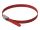 DELOCK Edelstahlkabelbinder L 200 x B 4,6 mm rot 10 Stück