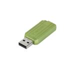 Verbatim Store n Go Pinstripe USB 2.0 Eucalyptus Green...