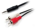 Equip 3,5 mm Stecker auf 2xCinch Stecker Stereo Audio...
