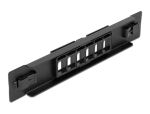 DELOCK 10" Keystone Patchpanel 6 Port werkzeugfrei