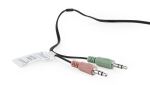 Gembird MHS-001-GW Kopfhörer & Headset Kabelgebunden Kopfband Anrufe/Musik Weiß